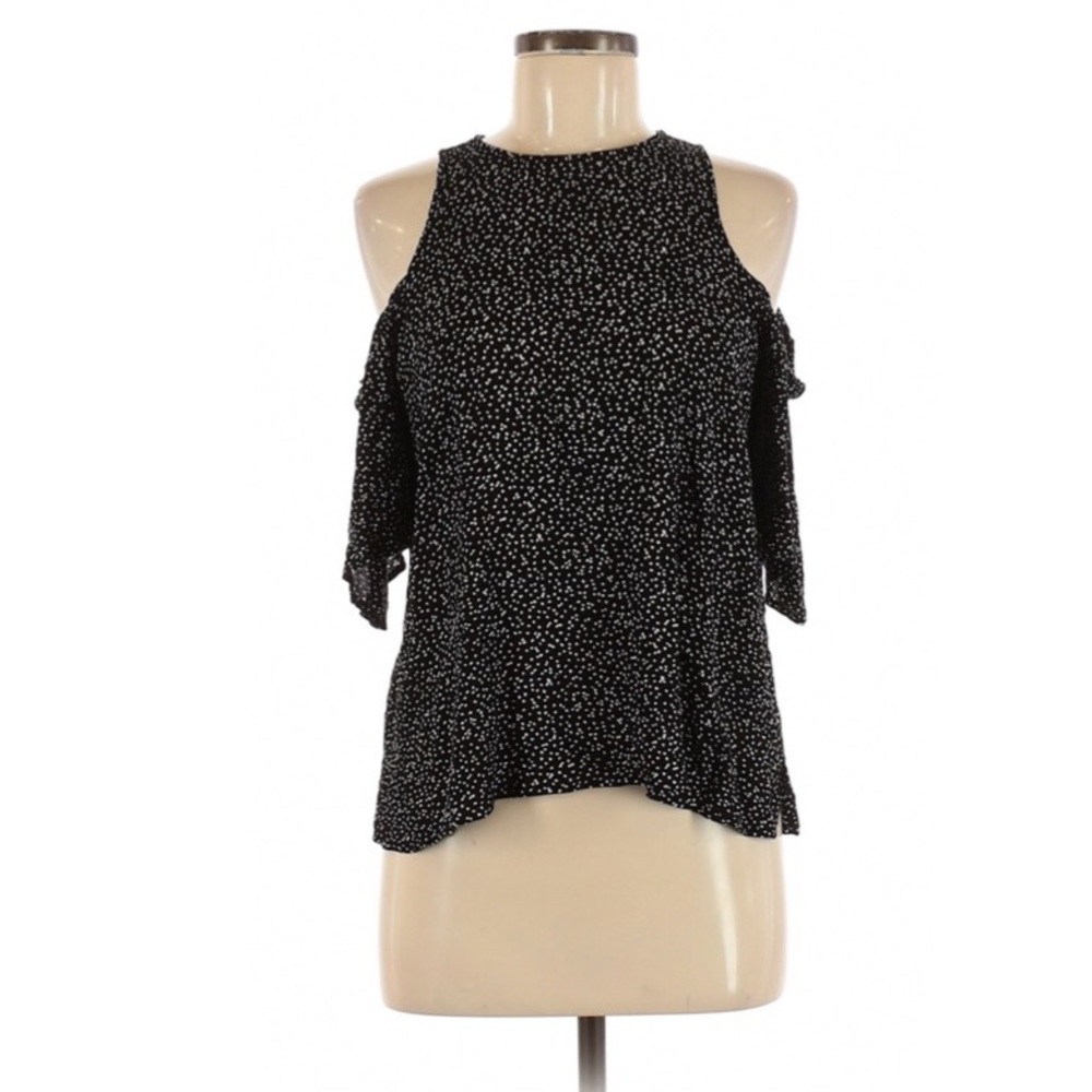 2/$25 BP Nordstrom Off Shoulder Printed Top Blouse